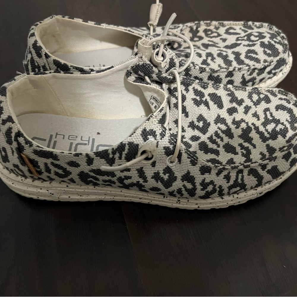 Hey Dude Women's Leopard Print Shoes